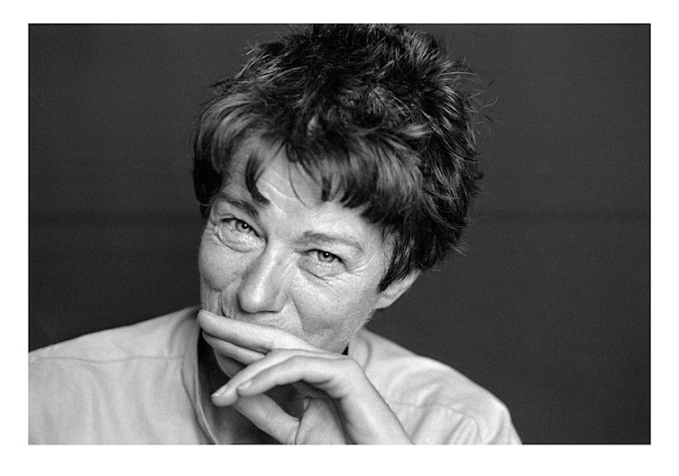 This photo of Bridget Riley is another beautifully captured moment. Her expression is so genuine and unique – it seems that Bown is sharing a glimpse into ... - bridget-riley-jane-brown